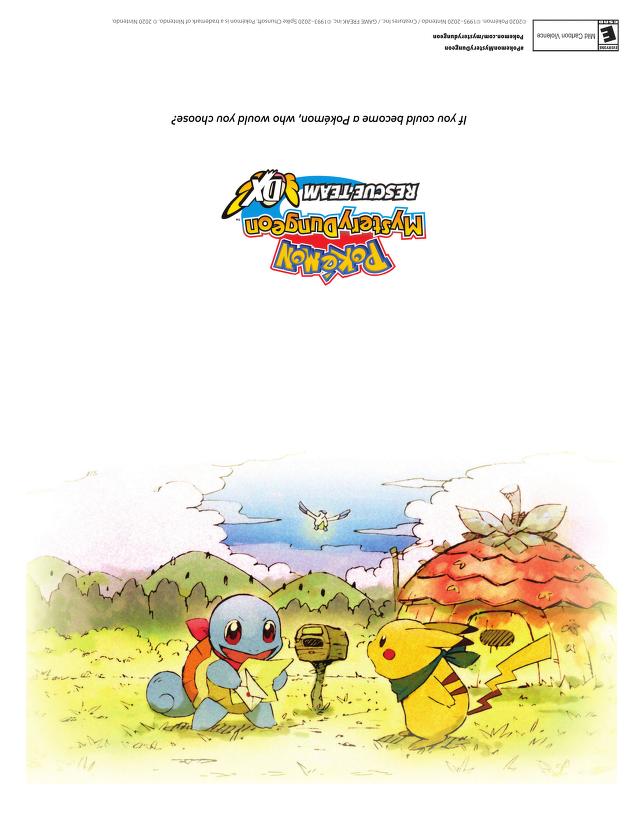 Pokemon Mystery Dungeon Rescue Team DX Greeting Cards : Nintendo : Free  Download, Borrow, and Streaming : Internet Archive